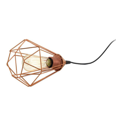 Lámpara de mesa Tarbes cobre