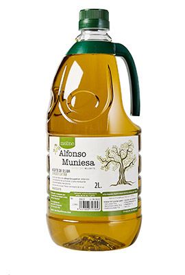 garrafa aceite de oliva arbequina 2l Alfonso Muniesa