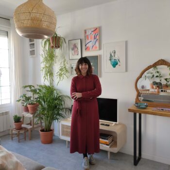 Una casa muy natural llena de luz y plantas: así es la casa de María Serrano