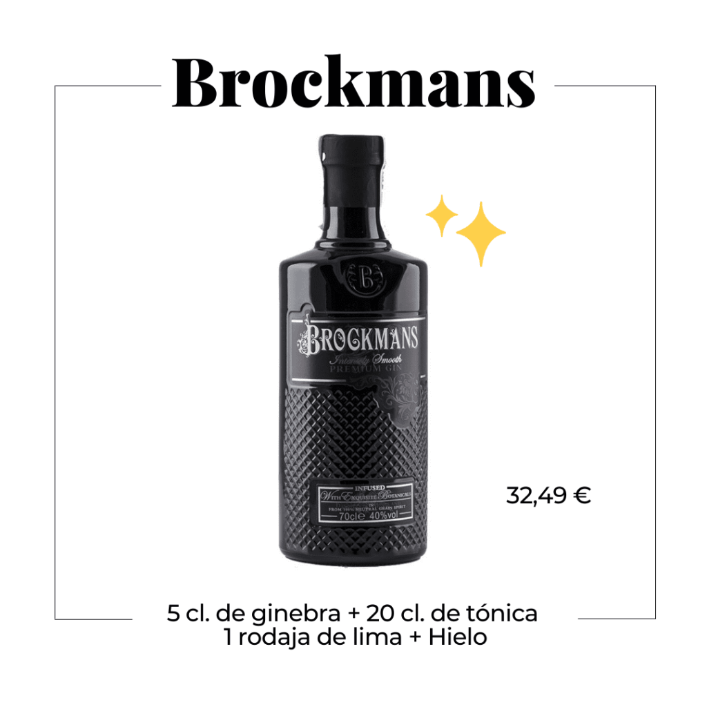 Brockmans gin tonic