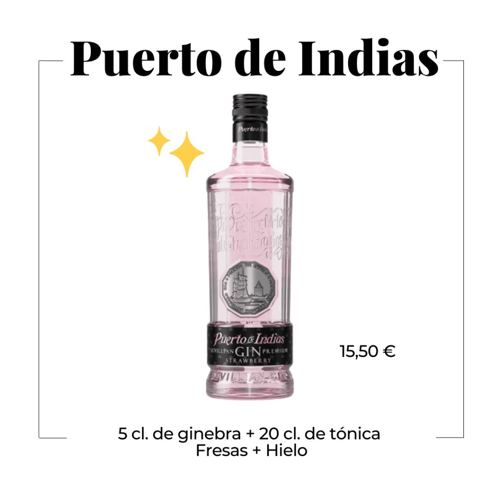 Puerto de indias gin tonic