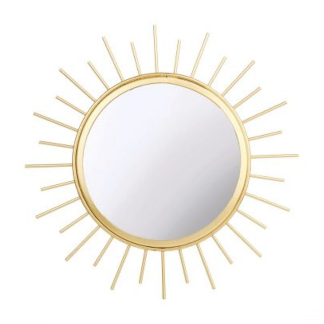 Espejo dorado sol