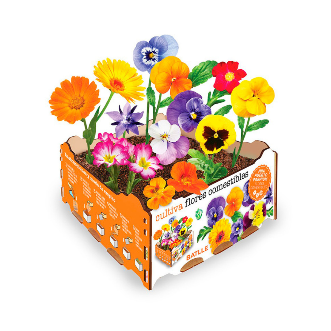 Huerto Premium Mix flores comestibles