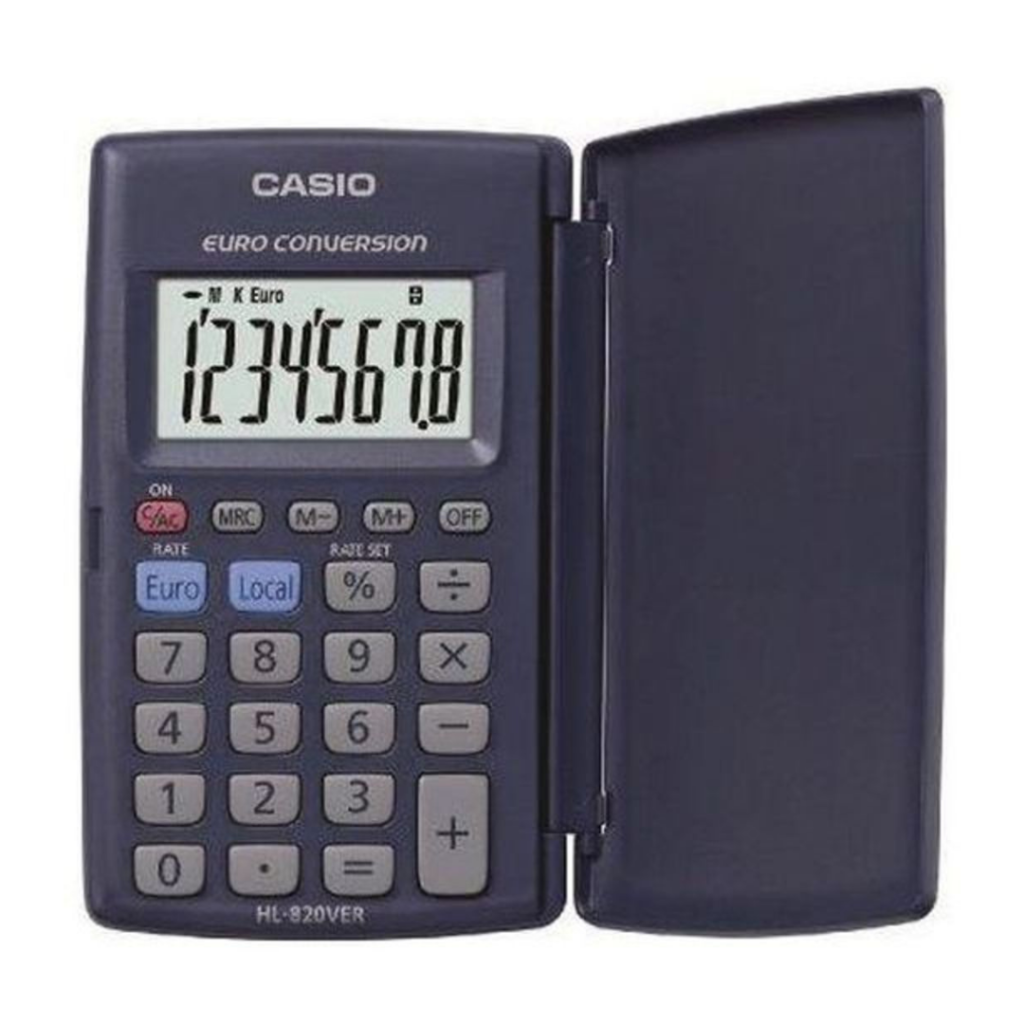 Calculadora HL-820ER de bolsillo