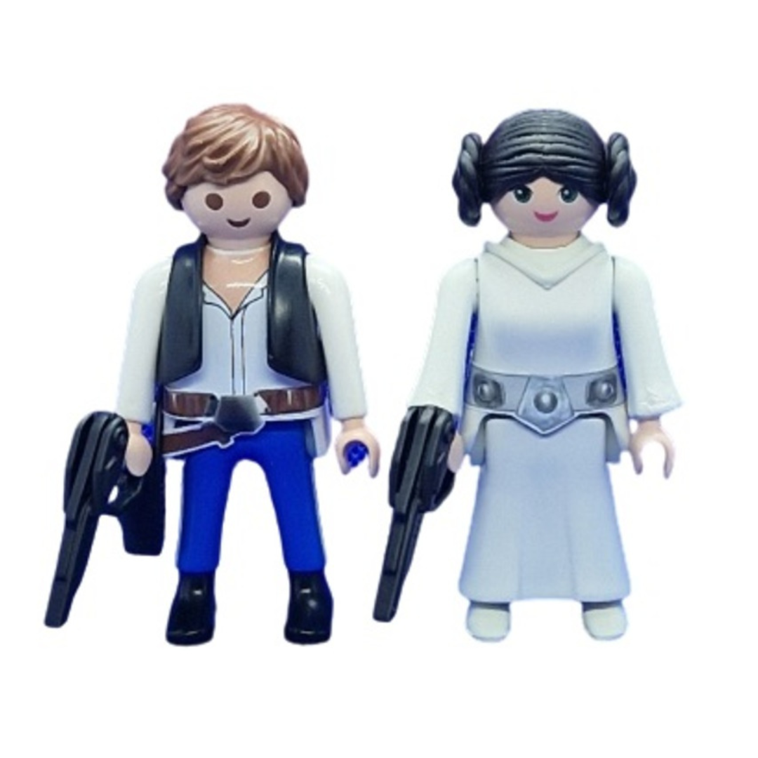 Playmobil Pareja Han Solo & Princesa Leia