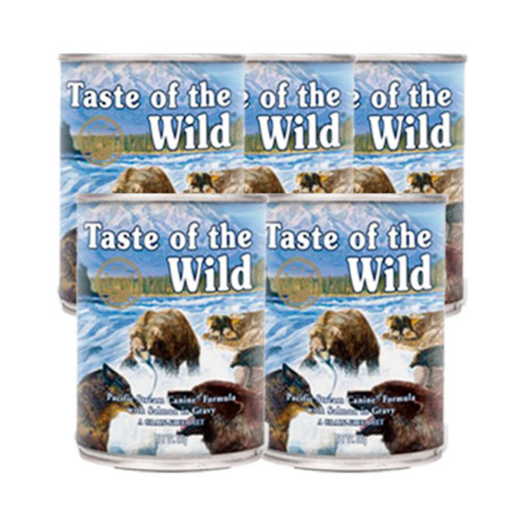 Pack 5 Latas Taste of Wild Pacific Stream