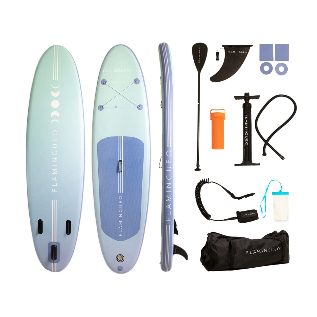 FLAMINGUEO - Tabla Paddle Surf Hinchable 320 x 84 x 15cm Accesorios