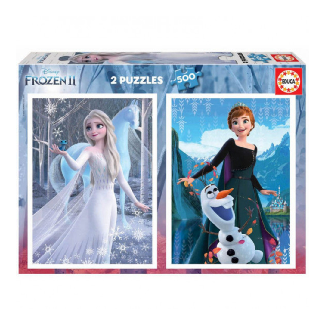 Puzzle Educa Borrás 2 x 500 Piezas Frozen II