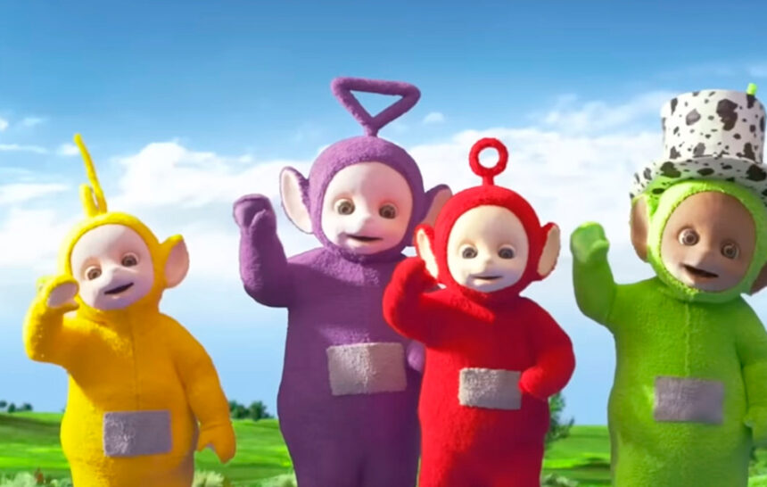 los-teletubbies-en-el-campo los teltubies