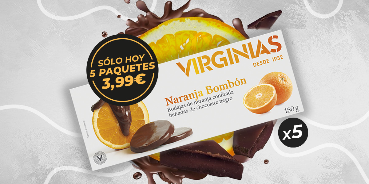 Chocolate con naranja Virginias