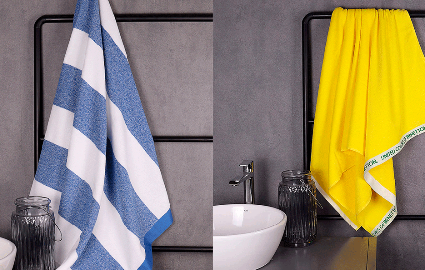 toalla-benetton toalla de Benetton