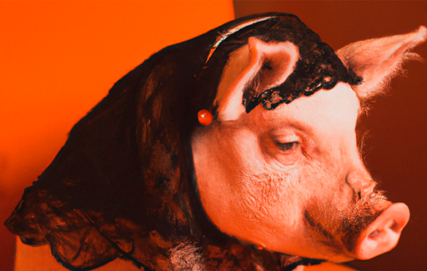 cerdo-vestido-mujer cerdo-vestido-mujer