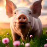 cerdo-flores