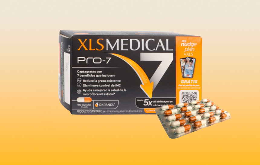 xls-medical-pro7-180-capsulas-portada XLS Medical Pro 7 180 cápsulas portada
