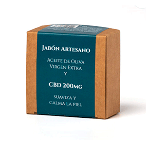Jabón Artesano AOVE y CBD 200 mg 120gr Di Oleo