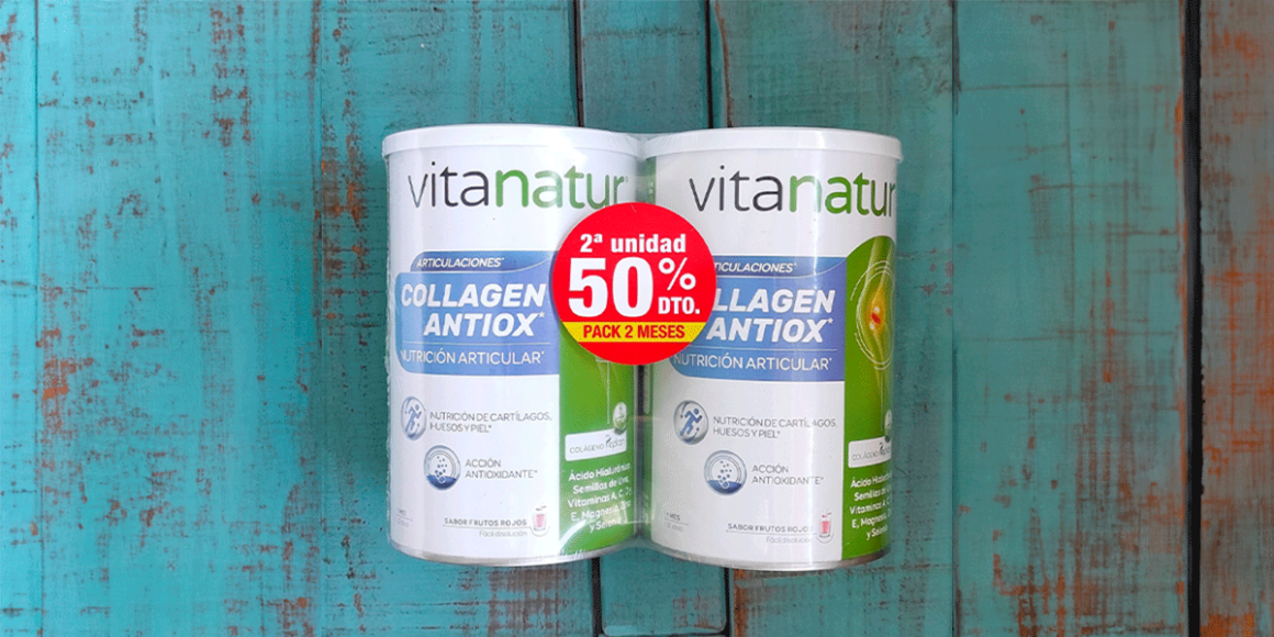 Vitanatur Collagen Antiox portada