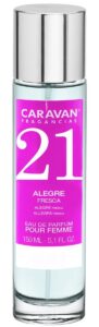 Equivalencia Caravan Fragancias número 21 , perfume para mujer.