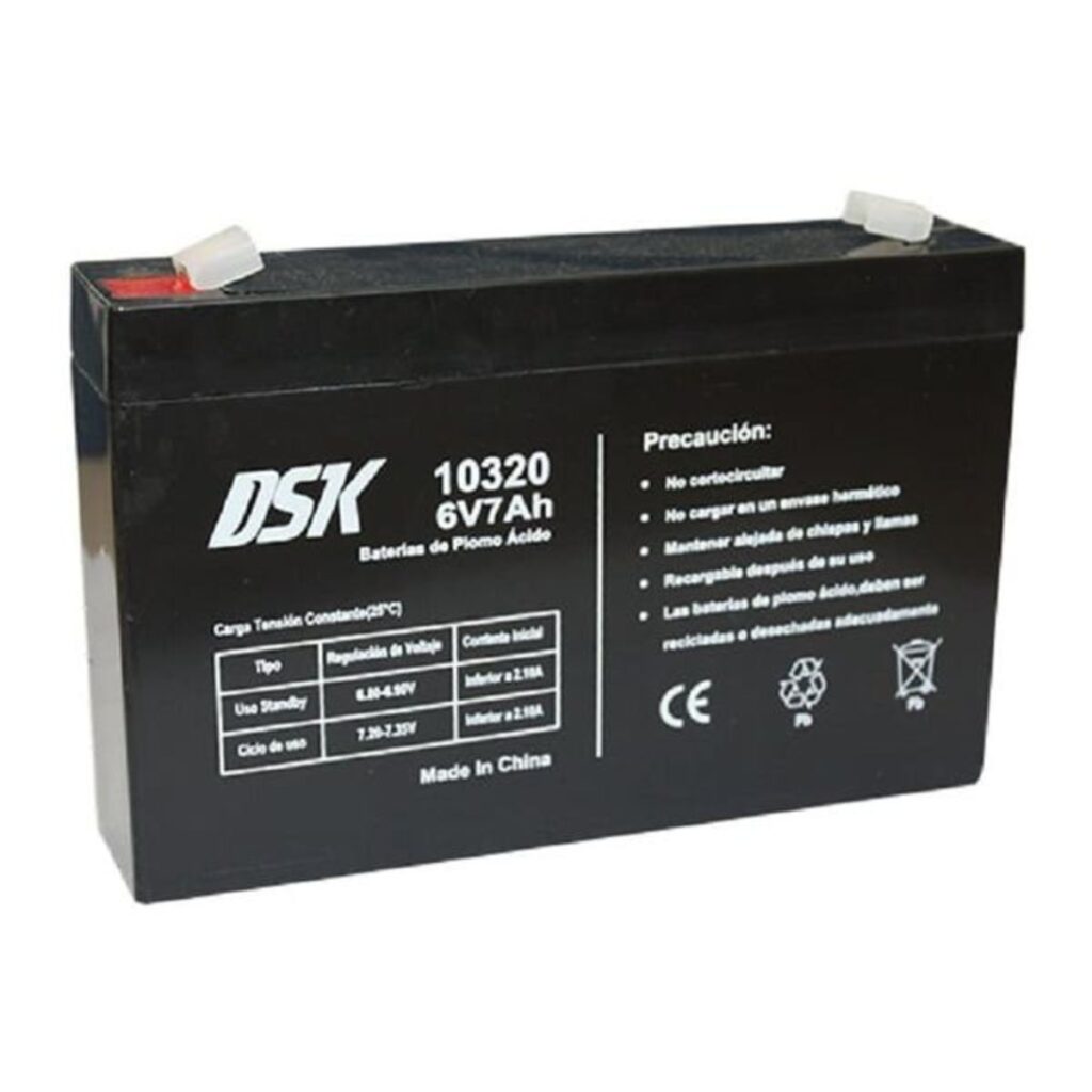 DSK 10320 batería para sistema ups Sealed Lead Acid (VRLA) 6 V 7 Ah