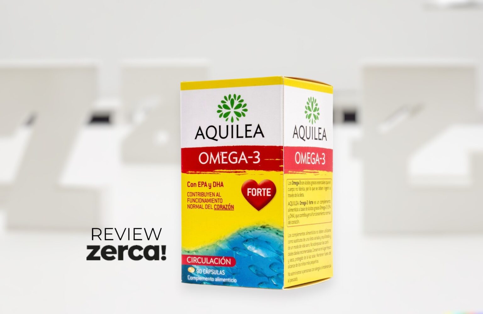 Omega-3 Aquilea 90 cápsulas
