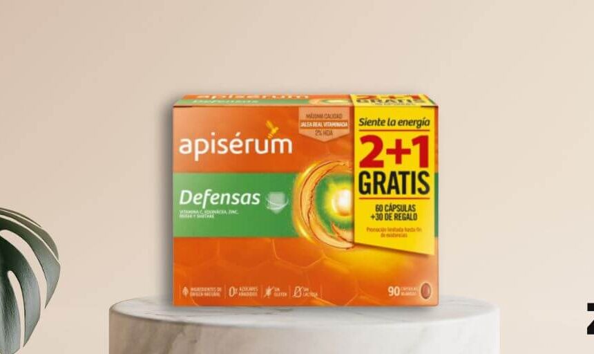 Apisérum Defensas 90 cápsulas. Oferta Apisérum Defensas 90 cápsulas. Comprar más barato. Oferta
